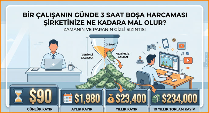 Çalışanlar her zaman işini aksatırlar